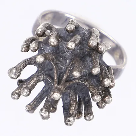 Ring stl 17½ silver 925/1000 Vikt: 12g Vikt: 12 g