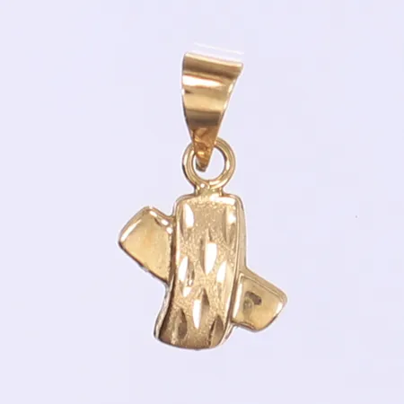 Hänge 15x6mm, 18K Vikt: 0,3g Vikt: 0,3 g