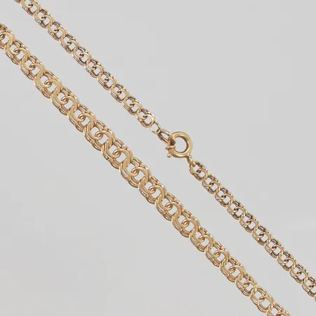 Collier Bismarck 48cm bredd 3-5mm, 18K 9,5g.