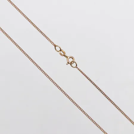 Kedja Pansar Guldfynd längd 45cm bredd 1,3mm 18K Vikt: 3,2 g