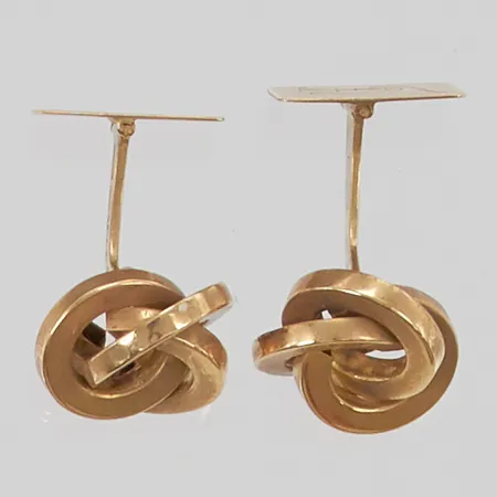 Manschettknappar 15mm 18K 7,7g.