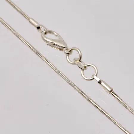 Kedja 72,5cm Ormlänk bredd 1,2mm, 925/1000, 6,06g.