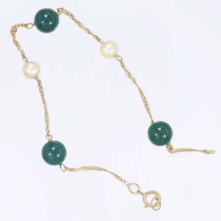 Armband defekt 18K Vikt: 3,3g Vikt: 3,3 g