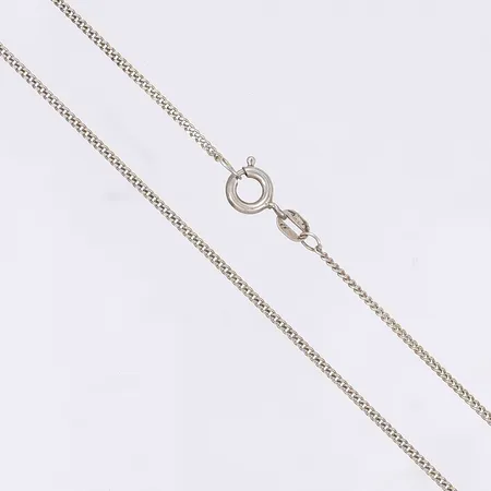Halskedja pansar längd 43cm bredd 1mm silver 830/1000  Vikt: 1,7 g