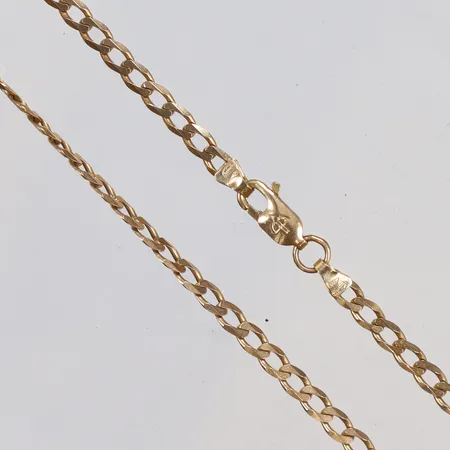 Kedja Pansar 50,5cm bredd 3mm Balestra 18K Vikt: 8,8 g