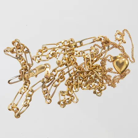 Diverse guld defekta 18K Vikt: 24,3 g