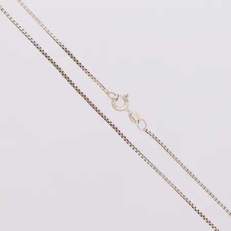 Kedja, Venezia, längd 39cm bredd 1,1mm, 925/1000 silver Vikt: 3,1 g