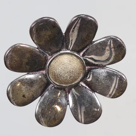 Hänge Blomma, Ø35mm, GHA, silver, 925/1000 Vikt: 12,5 g