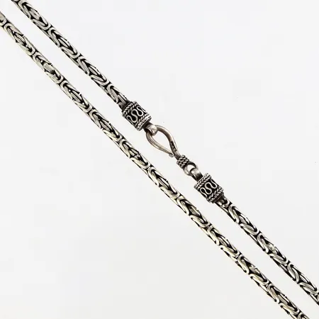 Kedja rund Kejsar 90cm bredd:ca3,5mm Silver 925/1000 Vikt: 52 g