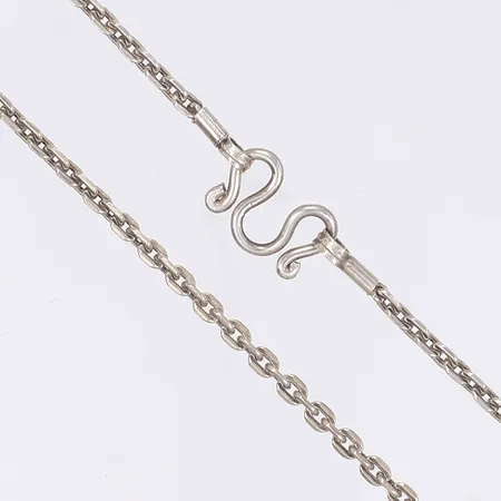 Halskedja ankarlänk längd 57cm bredd 2mm silver Vikt: 8,5 g