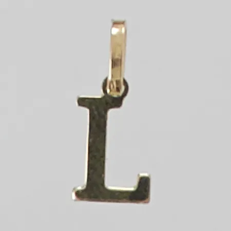 Hänge "L" 7mm, 18K 0,2g.