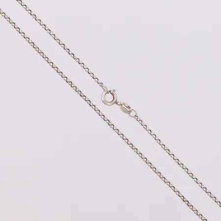 Kedja, Ankar, längd 44cm, bredd 1,2mm, importstämplad, 835/1000 silver Vikt: 2,7 g