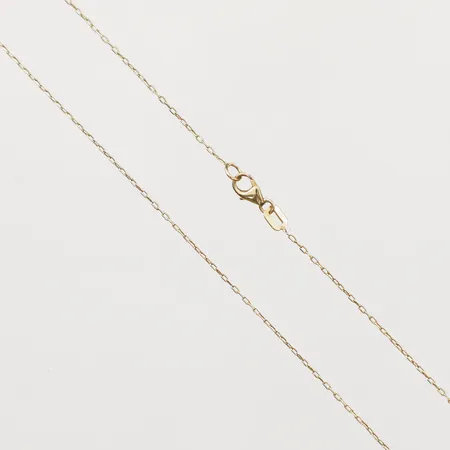 Kedja Ankar, längd 45,5cm, bredd 0,6mm, GHA, 9K Vikt: 1,1 g