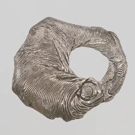 Brosch Barbro Littmarck 41x37mm år 2007, saknar nål, 830/1000 Silver 15,6g.