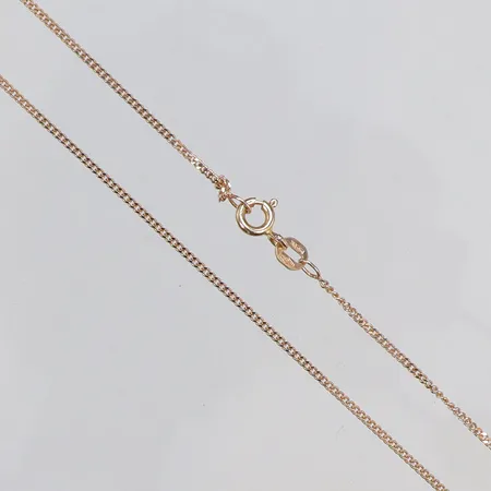 Halskedja Pansar, längd 45cm, bredd 1mm, 18K Vikt: 2,6 g