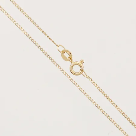 Kedja Pansar, längd 39cm, bredd 1,1mm, 18K  Vikt: 1,8 g