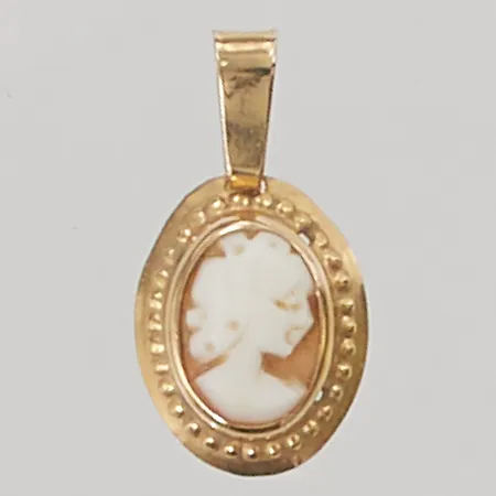 Hänge Camé 11mm, 18K 0,6g.