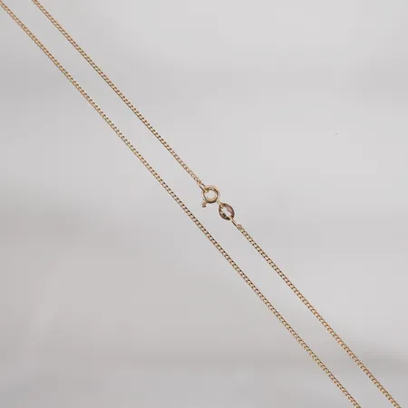 Kedja Pansar längd 42cm bredd 1,1mm 18k 2,2g Vikt: 2,2 g
