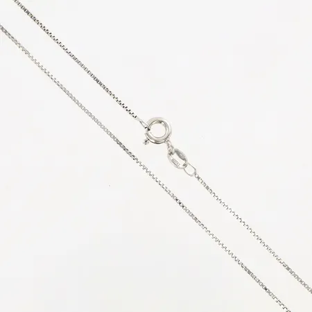 Kedja Venezia 60cm bredd 1mm silver 925/1000.  Vikt: 2,3 g