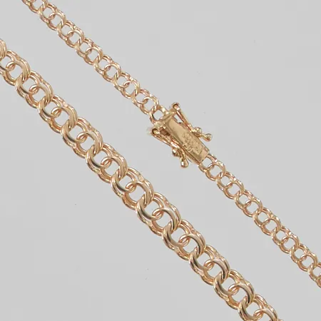 Collier Bismarck 42cm, bredd:3-5mm, 18K 8,2g.