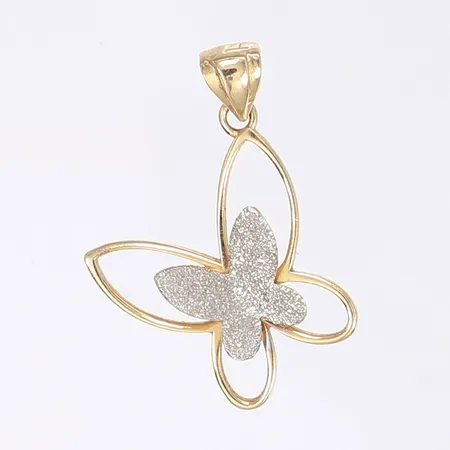 Hänge 30x20mm, 14K Vikt: 3,2g Vikt: 3,2 g