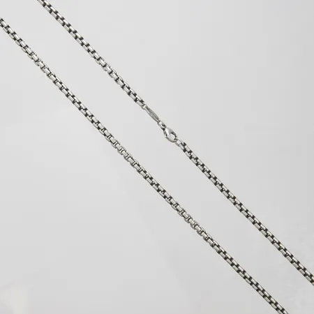 Kedja, längd ca 53cm, bredd 4mm, Thomas Sabo, 925/1000 silver Vikt: 35 g