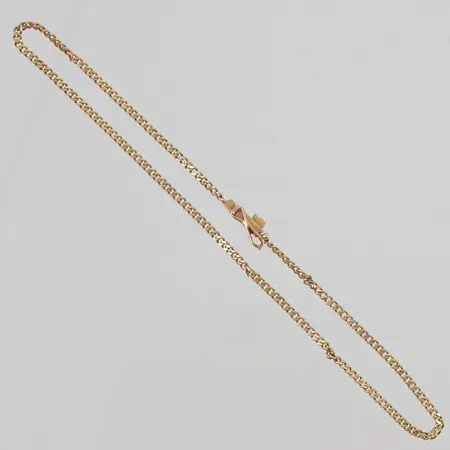 Armband pansar 18,5cm, bredd:1mm, ojämnheter, 18K 1,4g.