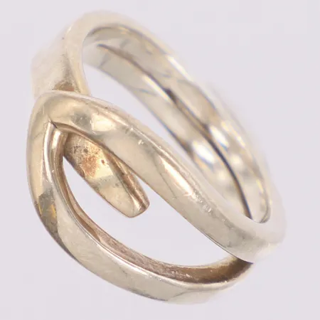 Ring, stl:19, bredd 11,3mm, 925/1000 silver  Vikt: 7,3 g