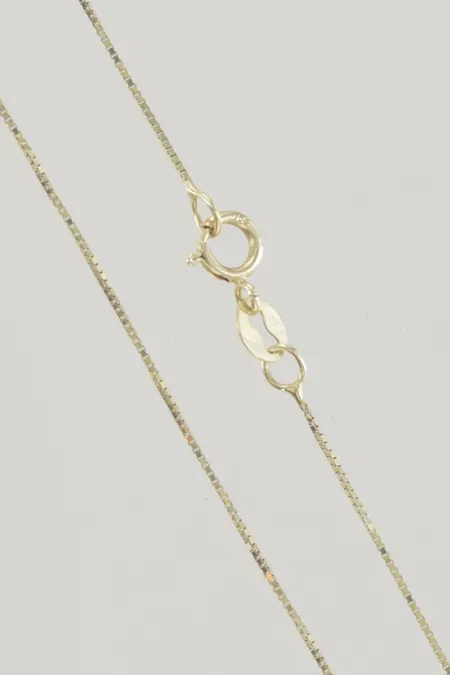 Halskedja venezia, längd 45 cm, 18K Vikt: 1,2 g