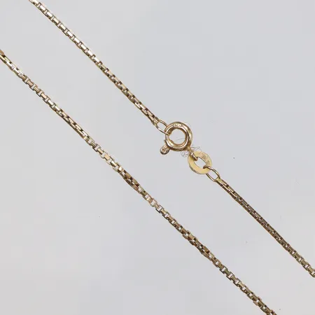 Kedja Venezia 38cm bredd 1mm, Uno-A-Erre Italien 18K Vikt: 4,1 g