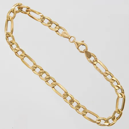 Armband pansar längd ca 20,5cm, bredd ca 5,5mm, bucklig, 18K Vikt: 5,3 g