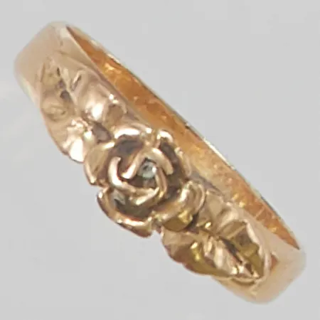 Ring Ø16½, bredd:5mm, 18K 3,1g.