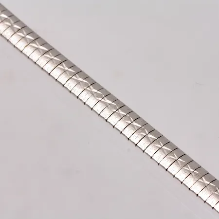 Armband 18,7cm bredd 6mm, 830/1000, 12,43g.