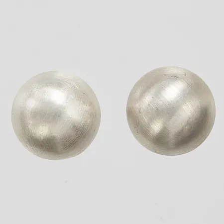 Ett par örhängen, Ø12mm, 830/1000 silver Vikt: 2,7 g