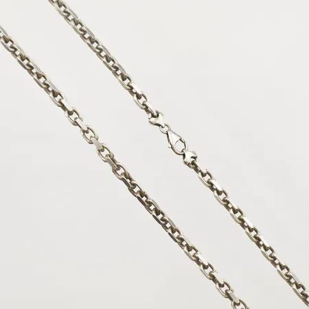 Kedja Ankar, längd 62cm, bredd ca 5,3mm, 925/1000 silver Vikt: 49,4 g