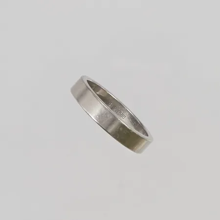 Ring Ø17½, bredd:4mm, Palladium 500/1000 3,9g.