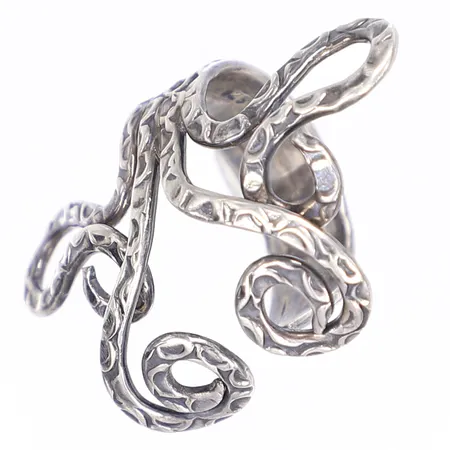 Ring ställbar storlek silver 925/1000 Vikt: 7g Vikt: 7 g