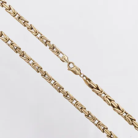 Kedja Kejsar längd 70cm bredd 5mm, ihålig, 14K Vikt: 36,1 g