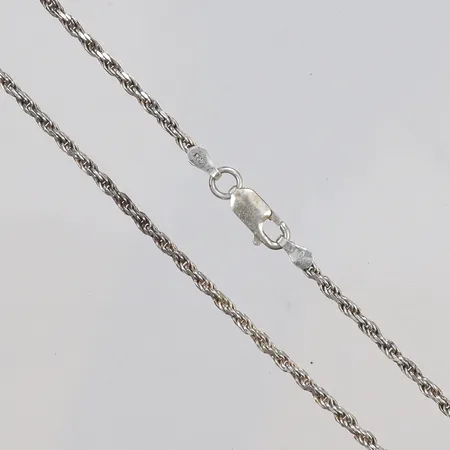 Halskedja cordell, längd 45cm, bredd 2mm, bredd 2mm, silver, 925/1000 Vikt: 8 g