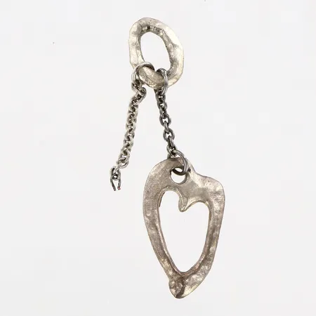 Hänge hjärta defekt silver 925/1000.  Vikt: 2,1 g