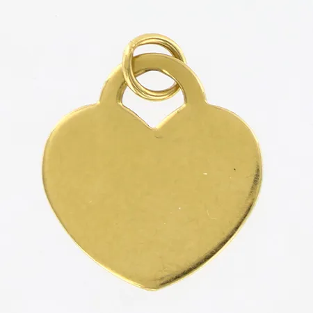 Hänge hjärta 15x19mm, 18K Vikt: 1,6 g