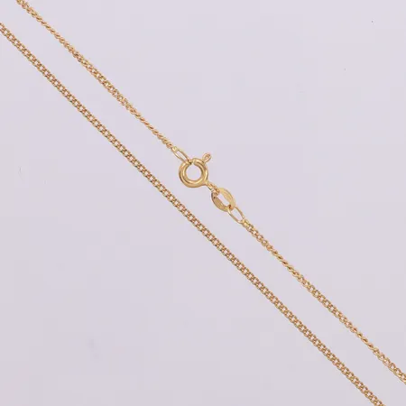 Kedja, Pansar, längd 50cm, bredd 0,7mm, Unoaerre, 18K Vikt: 3,3 g