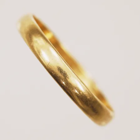 Ring, stl 18½, bredd 2,8mm gravyr, 18K Vikt: 1,8 g