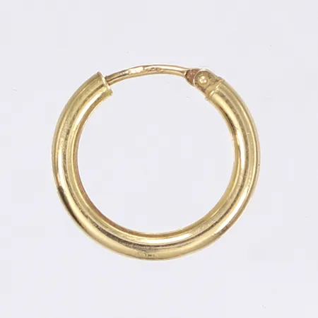 Udda örhänge Ø18mm 18K Vikt: 0,6 g