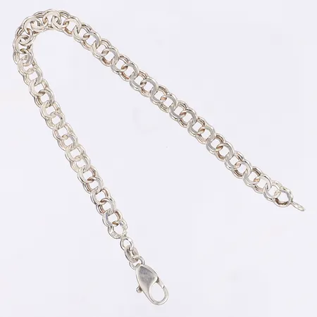 Armband Bismark längd 18cm bredd 5mm silver 925/1000 Vikt: 6,5 g