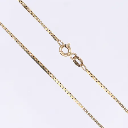 Halskedja Venezia längd 40cm, bredd 1mm, 18K Vikt: 4,4g Vikt: 4,4 g