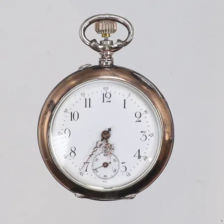 Fickur Ø35mm, boett nr. 43746, lös krona, silver 800/1000