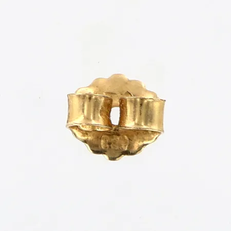 Enstaka stopp 14K. Vikt: 0,1 g