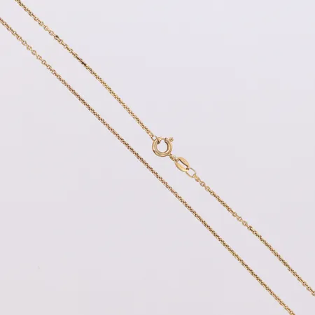 Kedja, Ankar, längd 45cm, bredd 0,9mm, förgyllt, 925/1000 silver Vikt: 2,6 g