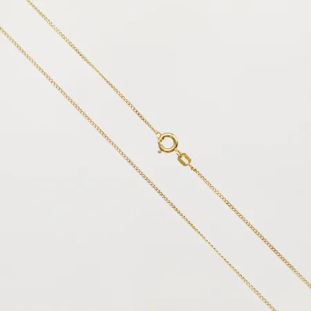 Kedja Pansar, längd 52,5cm, bredd 1mm, 18K Vikt: 2,3 g